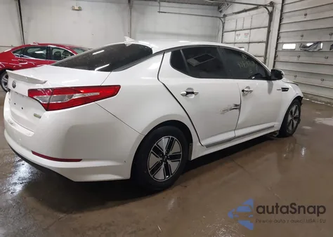 2013 Kia Optima Hybrid Lx из США, поврежденный, VIN KNAGM4AD4D5044732
